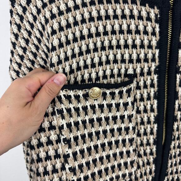 J. Crew Jacquard Sweater Jacket - Picture 2 of 5